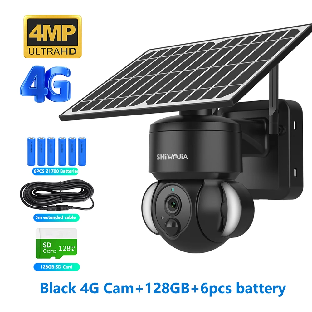 كاميرا بالطاقة الشمسية 4G