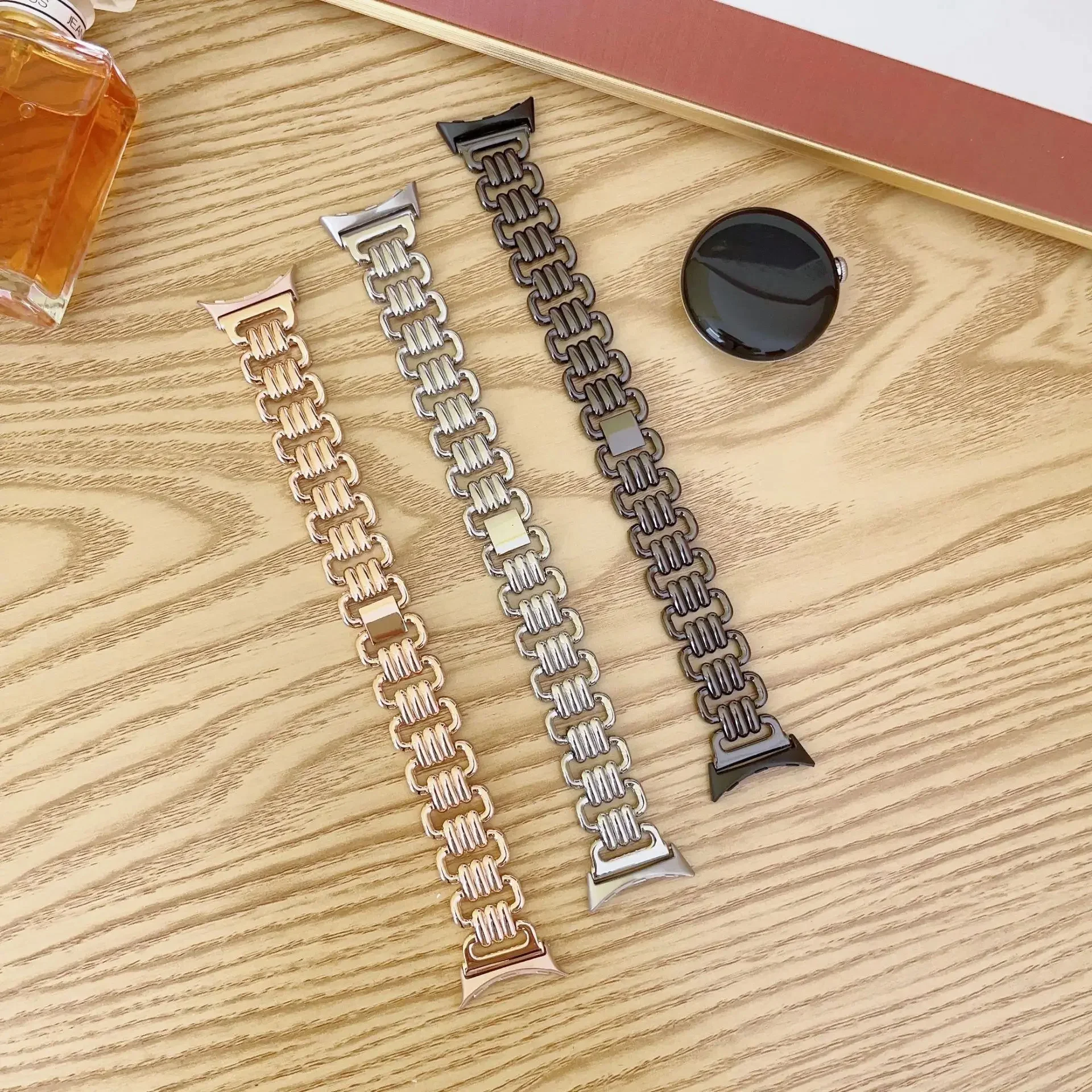 

Metal Straps For Pixel Watch Band Strap For Google Pixel Watch Smartwatch Bracelet Stainless Steel Watchbands Accesorios