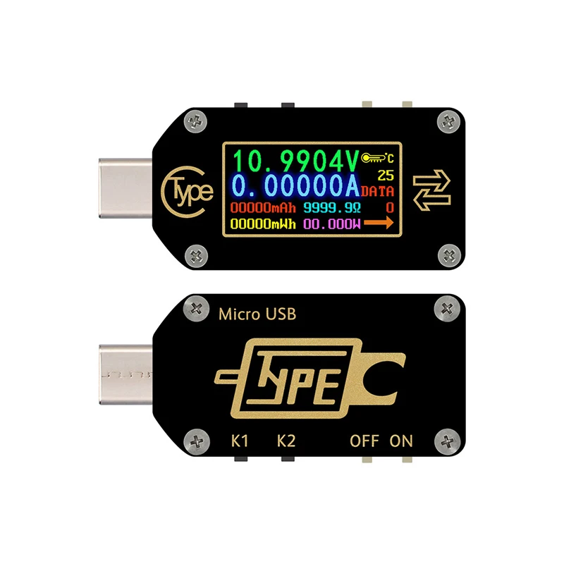 

USB-тестер TC66/TC66C для измерения напряжения и силы тока