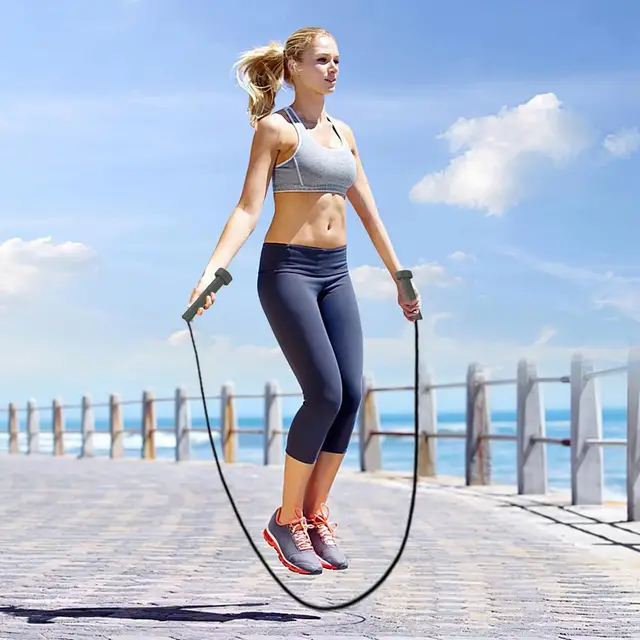 Corda per saltare regolabile Donna Uomo Corda per saltare Corda per saltare per bambini per allenamento in palestra a casa Fitness – acquista a prezzi convenienti sul marketplace