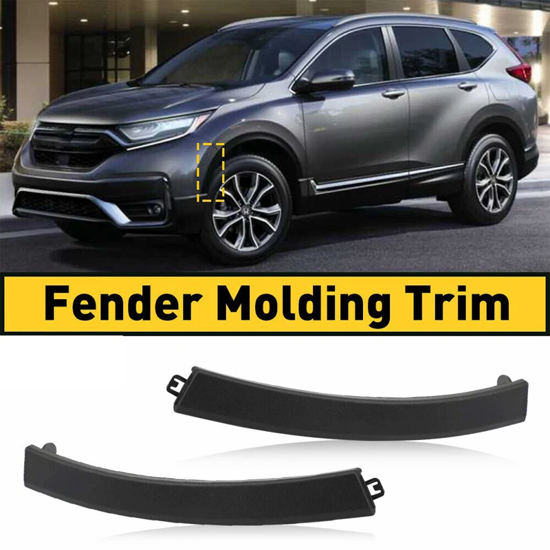 Front Bumper Wheel Fender Eyebrow Molding Trim For Honda CRV 2007-2011 Car Accessories 71103-SWA-000/71108SWA000 car bumper strip,car front bumper trim