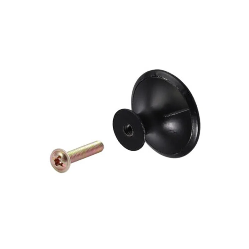 10PCS Black Handle Cabinet Knobs for Closet Wardrobe Bedside Cabinet Shoe Door Drawer Pull furniture knobs