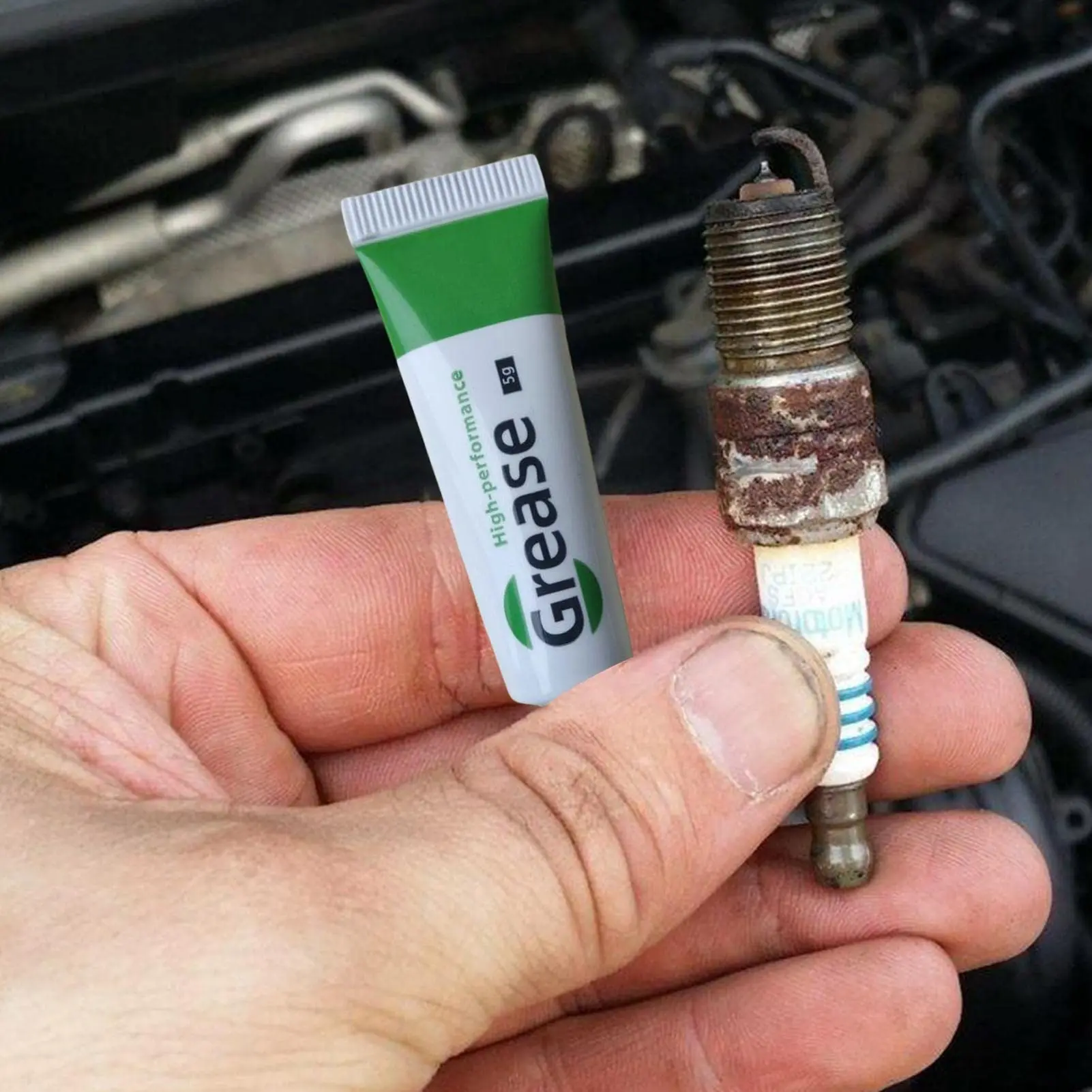 Car Lubricant Silicone Grease Lubricant Silicone Grease Grease Lubricant Anti Seize Lubricant Copper Grease Car Lubricating Grease Car Gears Valves Chains Repair Lubricating Grease Tools Auto Motorcycle Bearings O-ring Silicone Oil