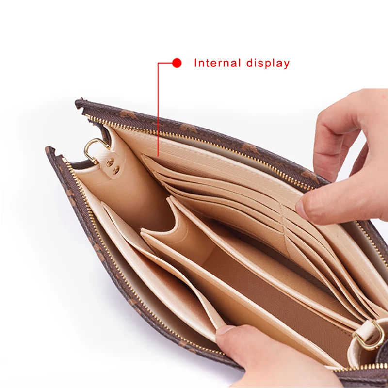 Leather encasement for Cosmetic pouch conversion kit - AliExpress