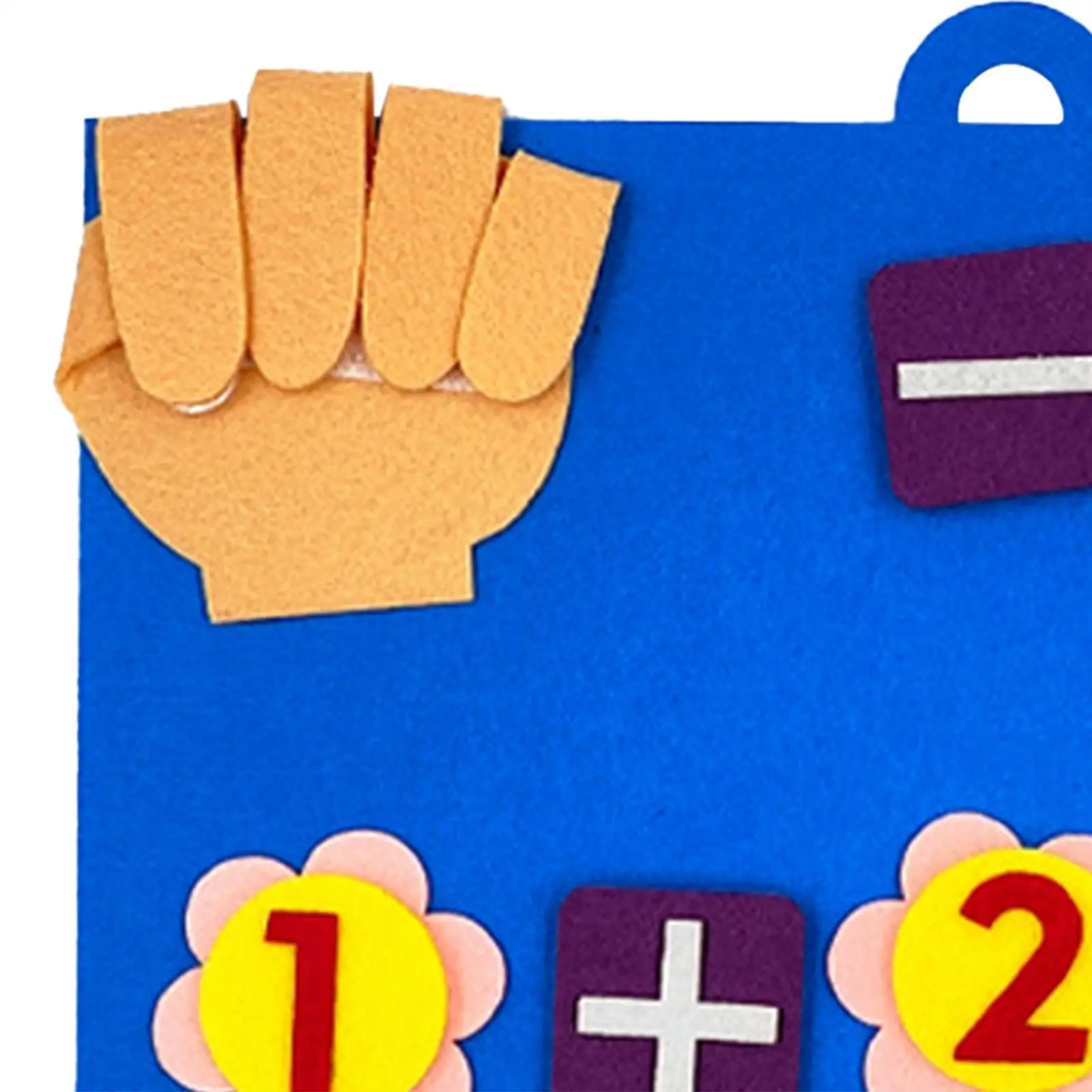 Felt Board Finger Numbers Counting Toy Hand Number Math Toy Addition Subtraction Educational Toys for 3+ Year Old Boys Girls