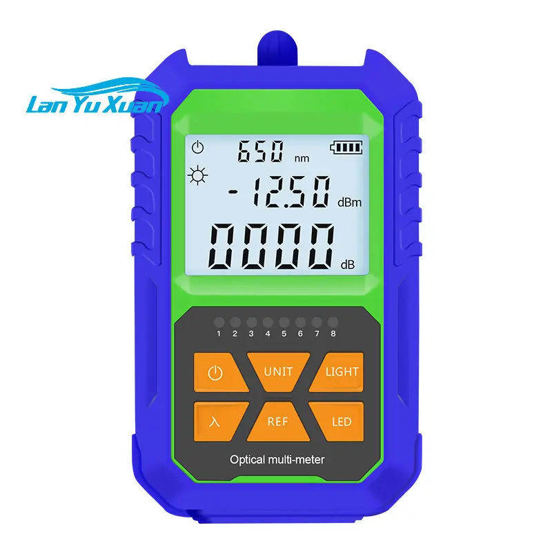 

650nm visible plastic optical fiber Optical power meter can be to test plastic optical fiber measurable
