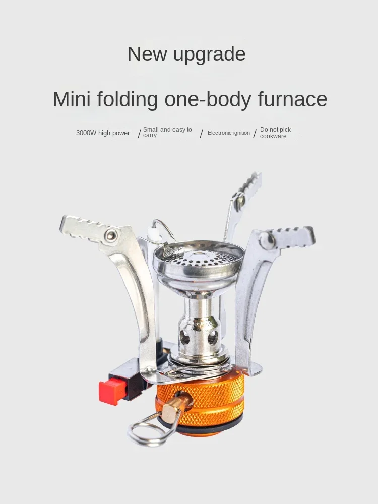 Portable Mini Camping Stove Backpack With Piezoelectric Ignition Windproof Gas Suitable For Outdoor Hiking camping gas stove camping stove gas stove