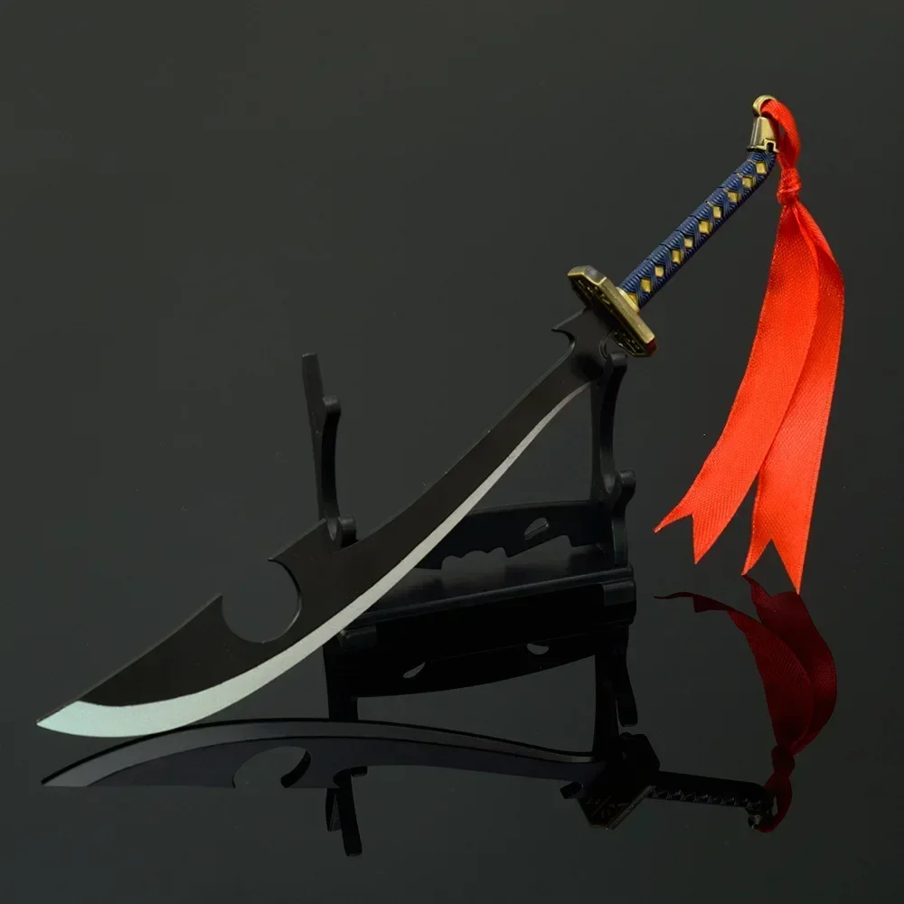 26cm Katen Kyokotsu Blade Bleach Weapon Kyoraku Shunsui Anime Model Samurai Sword Desktop Decoration Collection Gifts Toys Kids 3