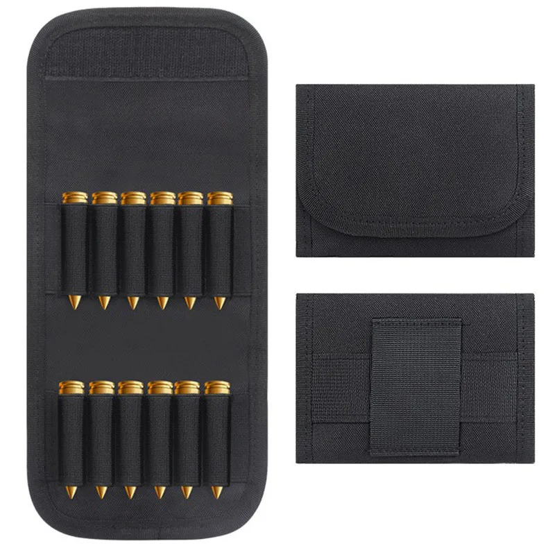 Nylon Tactical Shotgun Shell Holder Pouch for Hunting