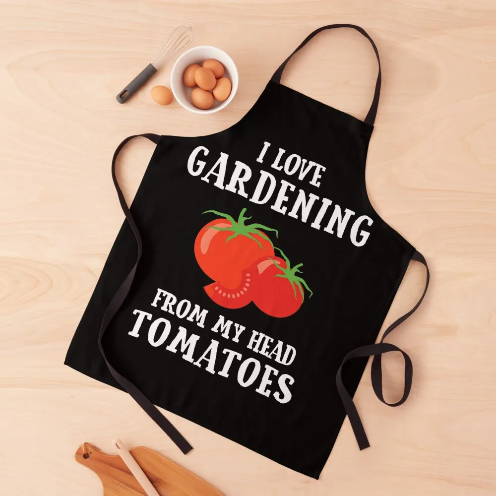 

Gardening Funny Pun Tomatoes Apron Utensils For Kitchen Hairdressing Kitchen Supplies Apron