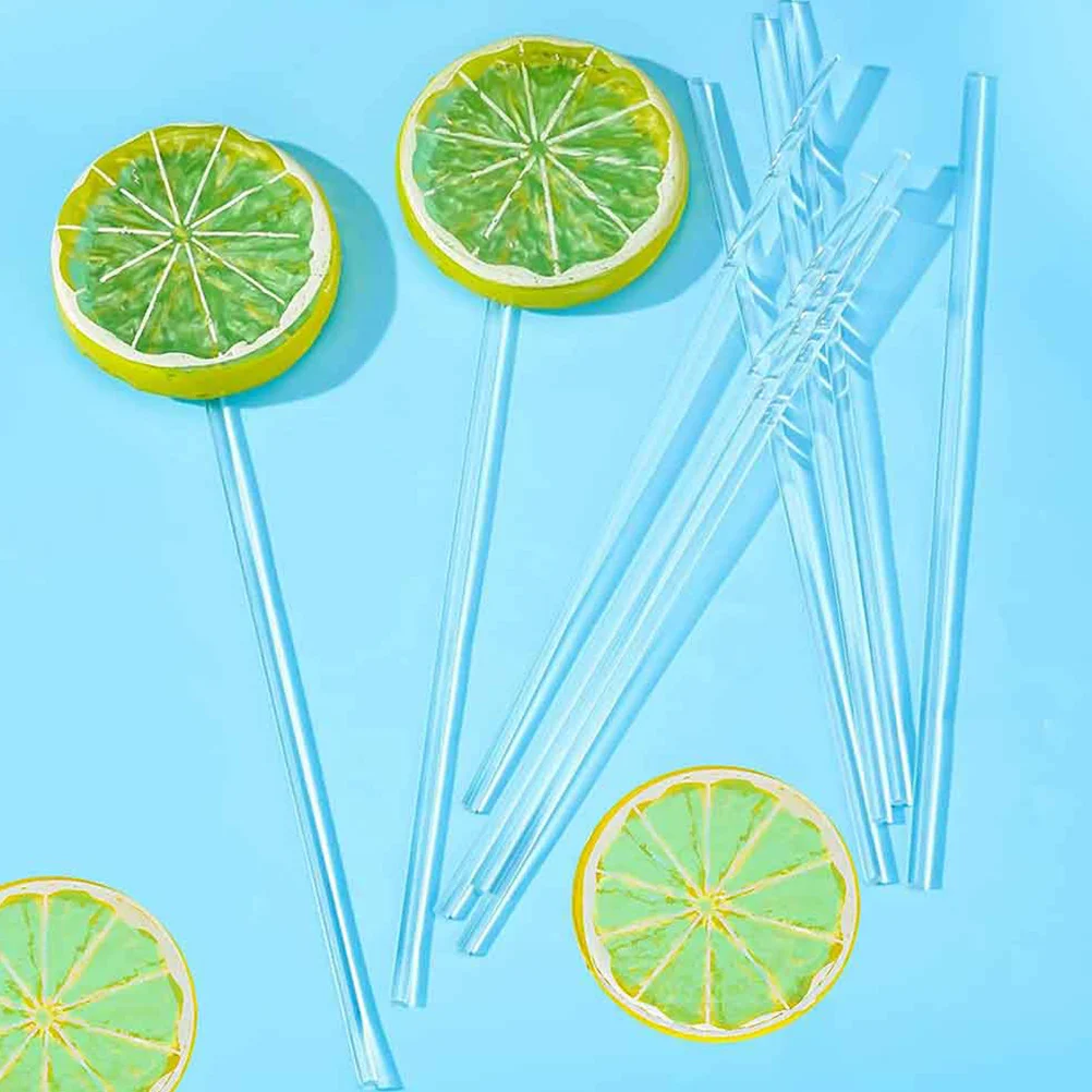 

Sticks Cake Stirrers Cocktail Clear Coffeeacrylic Ball Straws Topper Stirrer Drink Stir Halloween Stick Dipping Candy