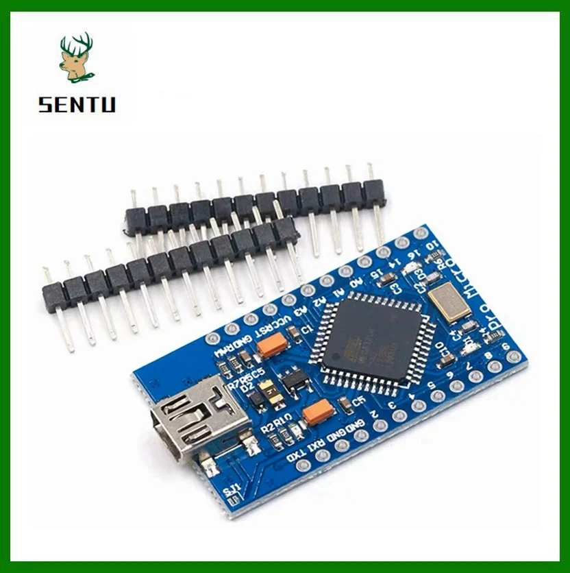 New Pro Micro for arduino ATmega32U4 5V/16MHz Module with 2 row pin header For Leonardo in stock. Best quality