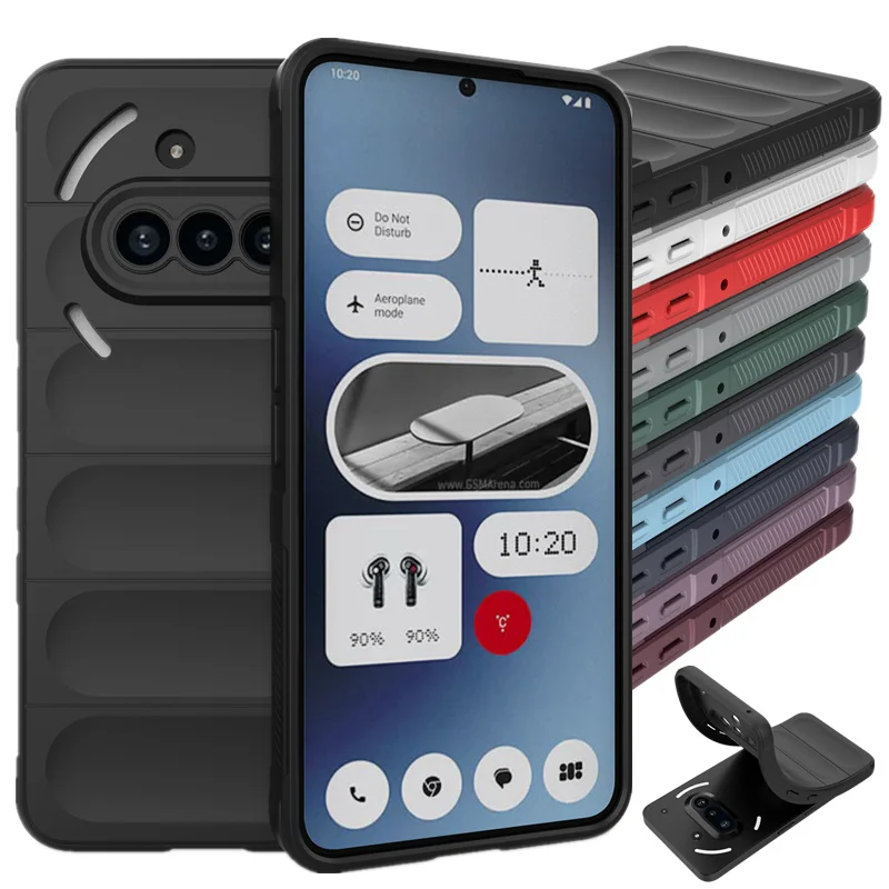 Flexible Silicone Shockproof Protective Case - Skin Feeling Cover