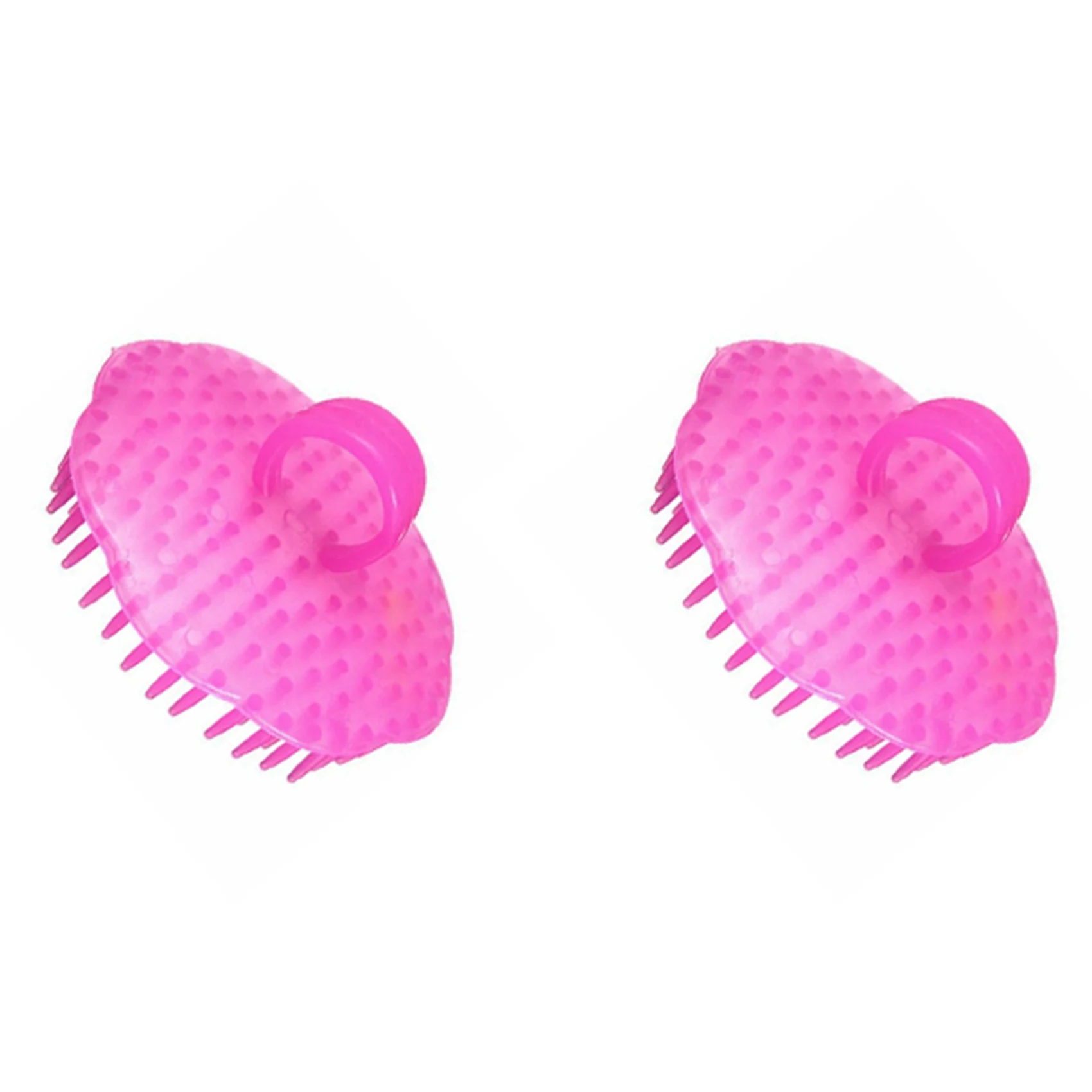 

2X Shampoo Washing Hair Massage Brush Massager Comb Scalp Shower Body