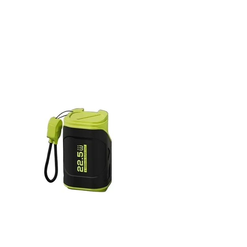 New PD22.5W 10000MAh New AC Plug Power Bank Portable with Its Own Cable Compact Portable Creative Mobile Power Supply 4