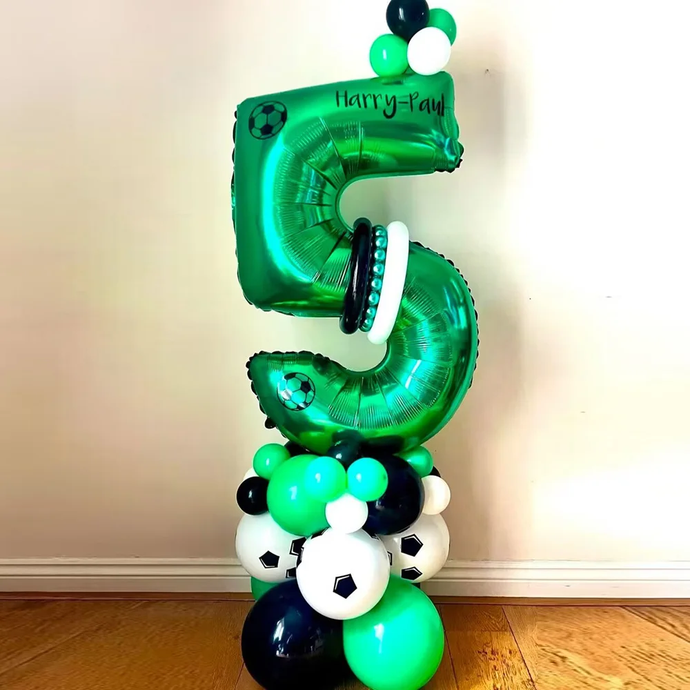 Soccer 10th 12th 13th Birthday Decorations Balloons Hanging Banner Soccer Sports Theme Birthday Party Supplies Favors