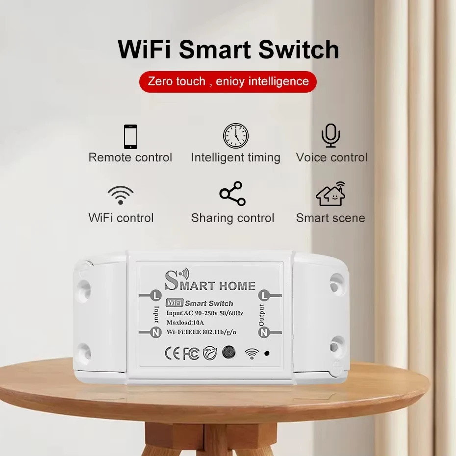 Smart WiFi Wireless Light Switch Module