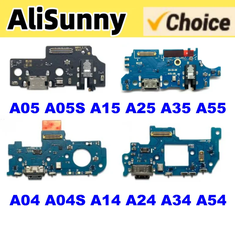 USB Charging Port Board Flex Cable for SamSung A15 A25 A35 A05 A55 A24 A34 A54 A04 A556E A145F A056B A245F
