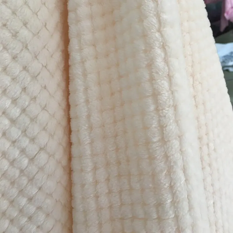 67*99cm Baby Blanket Thickened Solid Color Flannel Pineapple Plaid Baby Swaddle Blanket Children Sofa Blanket Throw Blanket 6