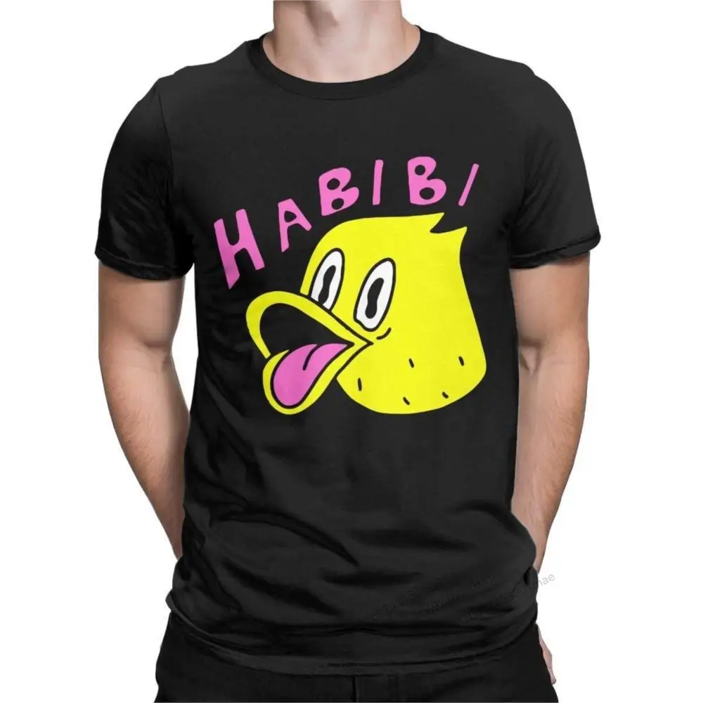 

Quackity Merch Quackity Habibi Duck T-Shirt Men Novelty Pure Cotton Tees O Neck Short Sleeve T Shirts 4XL 5XL 6XL Tops