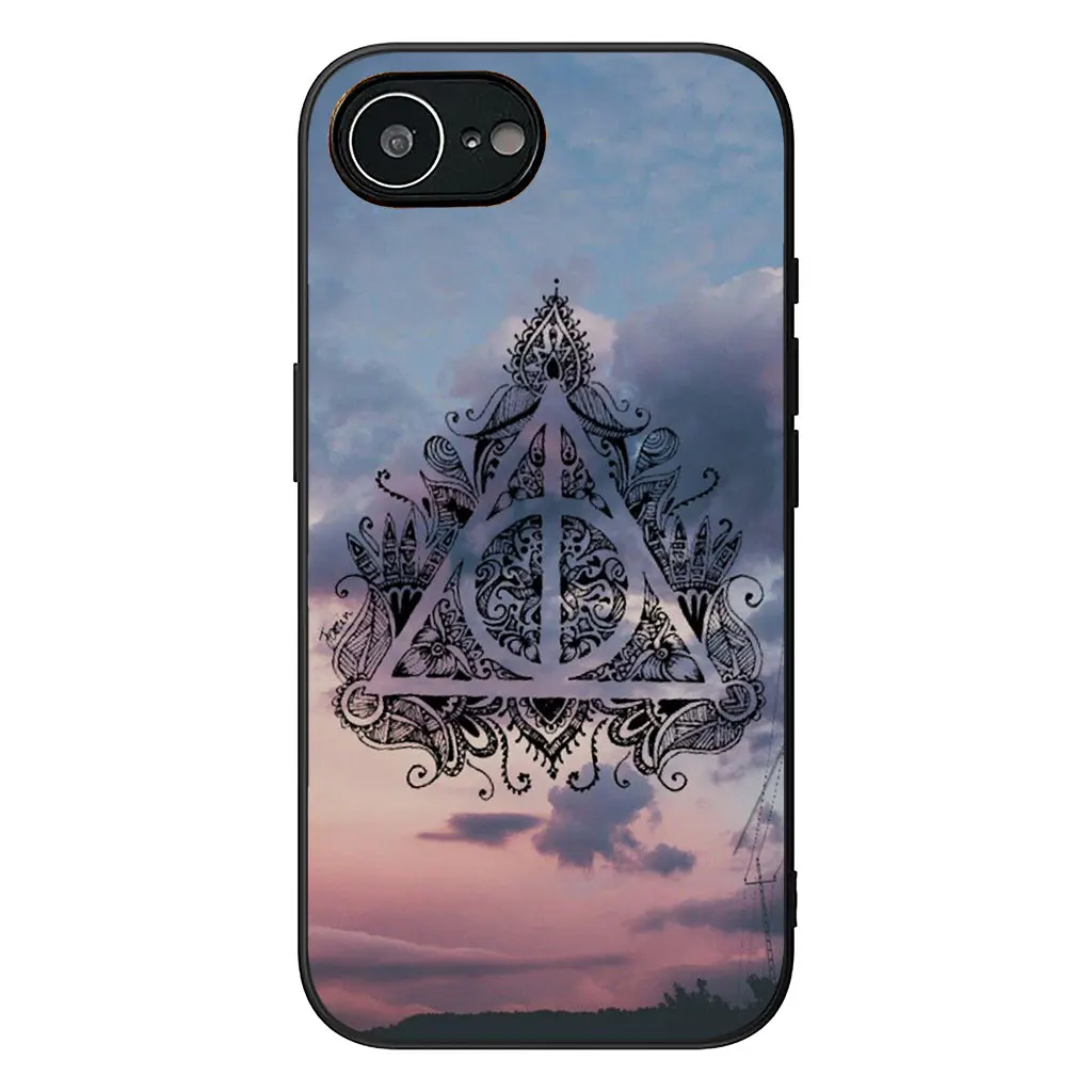 Whimsical Owl & Wand Poster Art Phone Case Cover