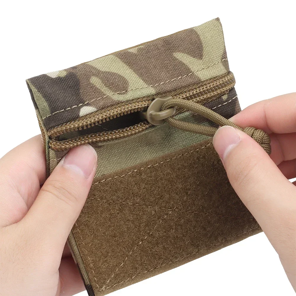 

Hunting Airsoft Vest Pouch Tactical Patch Pouch Candy Bags for MK3 MK4 Airsoft Chest Rig Vest Attached Hanging Storage Bag