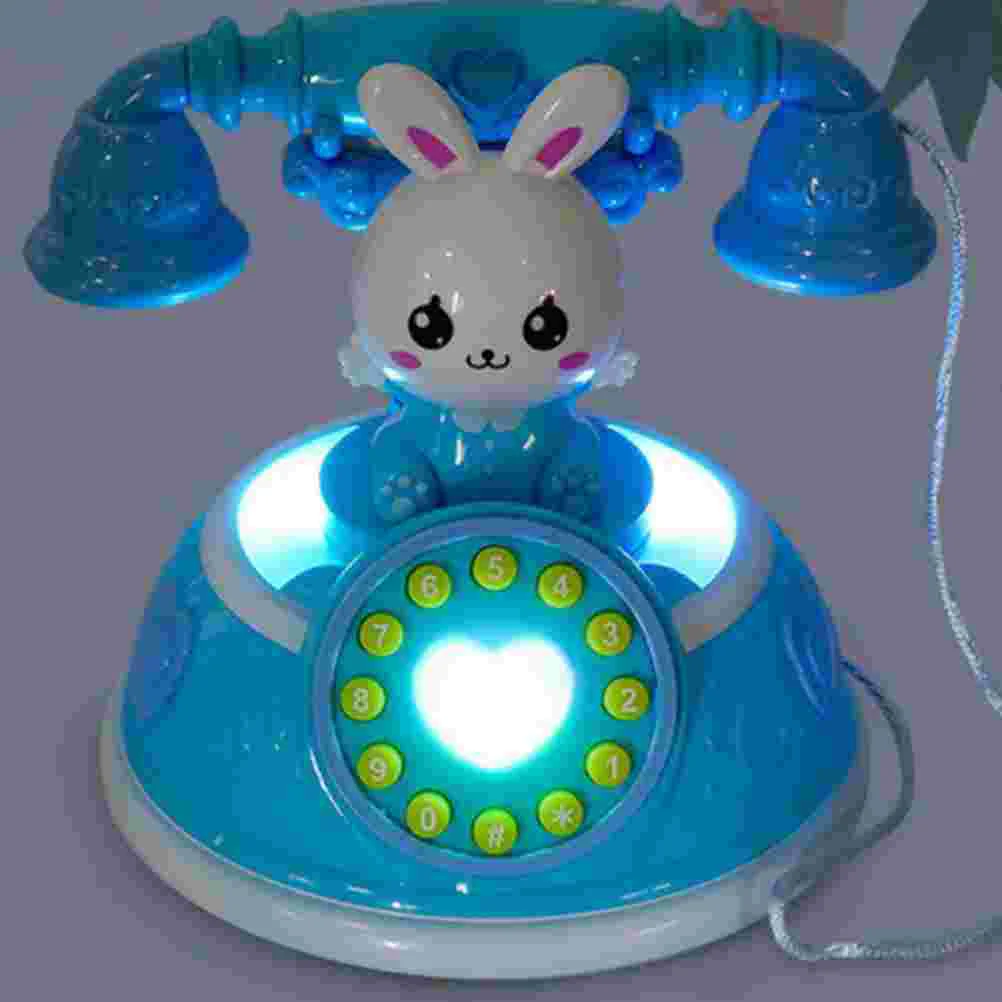 Simulated Telephone Small Toy Toys for Kids Child Cartoon Plastic Shape Plaything
