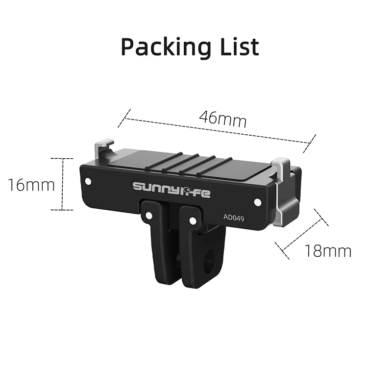 Magnetische Basis für Insta360 GO Ultra Kamera, magnetischer Schnellverschluss-Adapter, Halterung, Ständer, Erweiterungszubehör – Detail 2