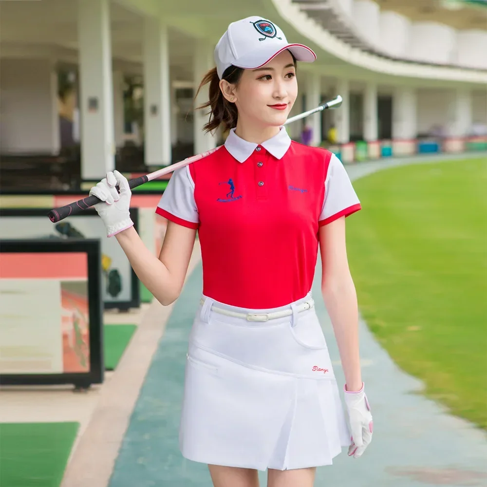 Women Golf Skirts Autumn Women'S Casual Pleated Skirt Athletic Sports Short Skorts Ladies Girl Anti-Exposure