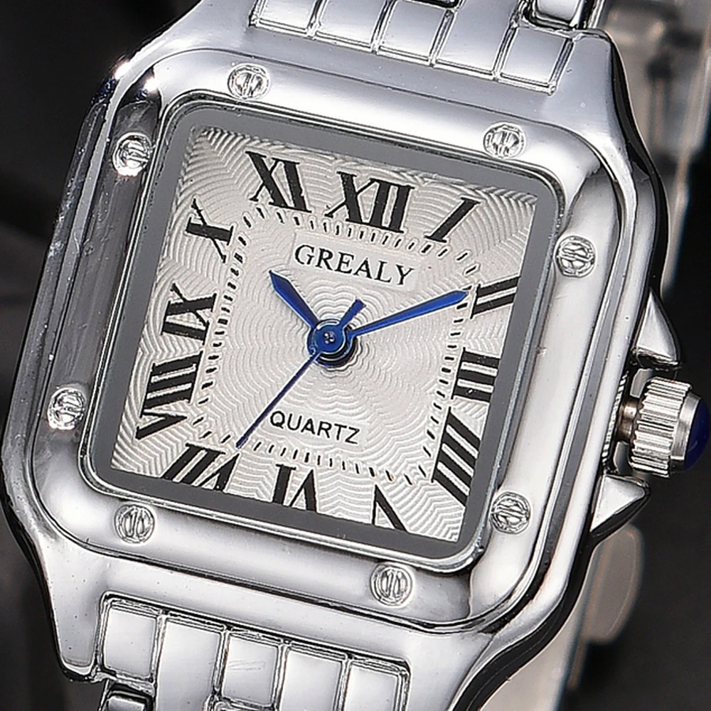 ساعة كوارتز كاجوال عصرية للسيدات، ساعة بحزام من ال...