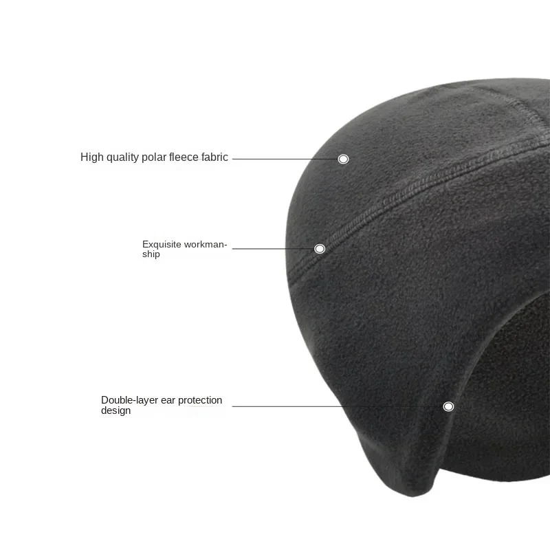 Sports Caps Winter Thermal Running Soft Stretch Fitness Warm Ear Cover Snowboard Hiking Cycling Ski Windproof Cap Men Women