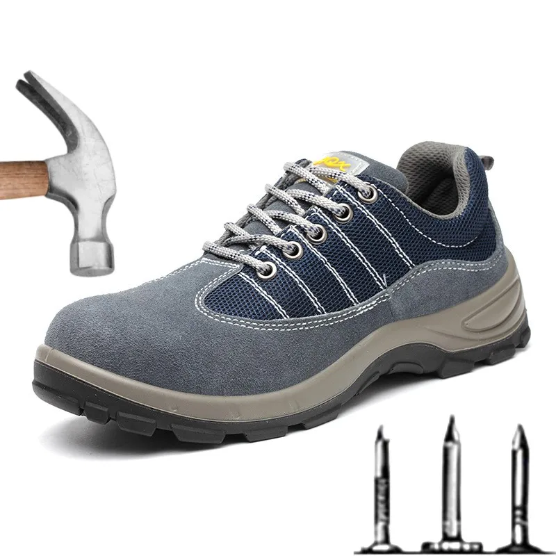 Leather Labor Protection Shoes Suede Labor Protection Shoes Dr