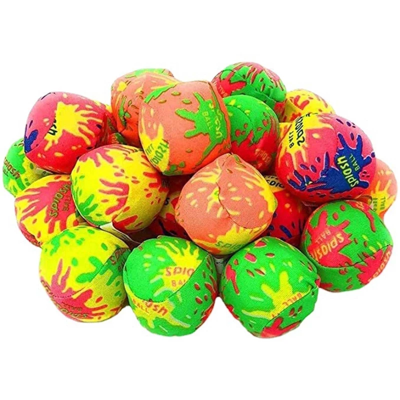 5cm Water Ball Water Fight Cloth Ball for Family Backyard Activity Reusable Toy for Family Gathering