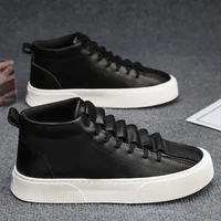 Zapatos vulcanizados de moda para hombre para la primavera de 2025/ con diseño superior alto 1