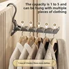 Portable Multifunctional Clothes Drying Rack - Essential Travel Hanger for Hotels and Business Trips 2