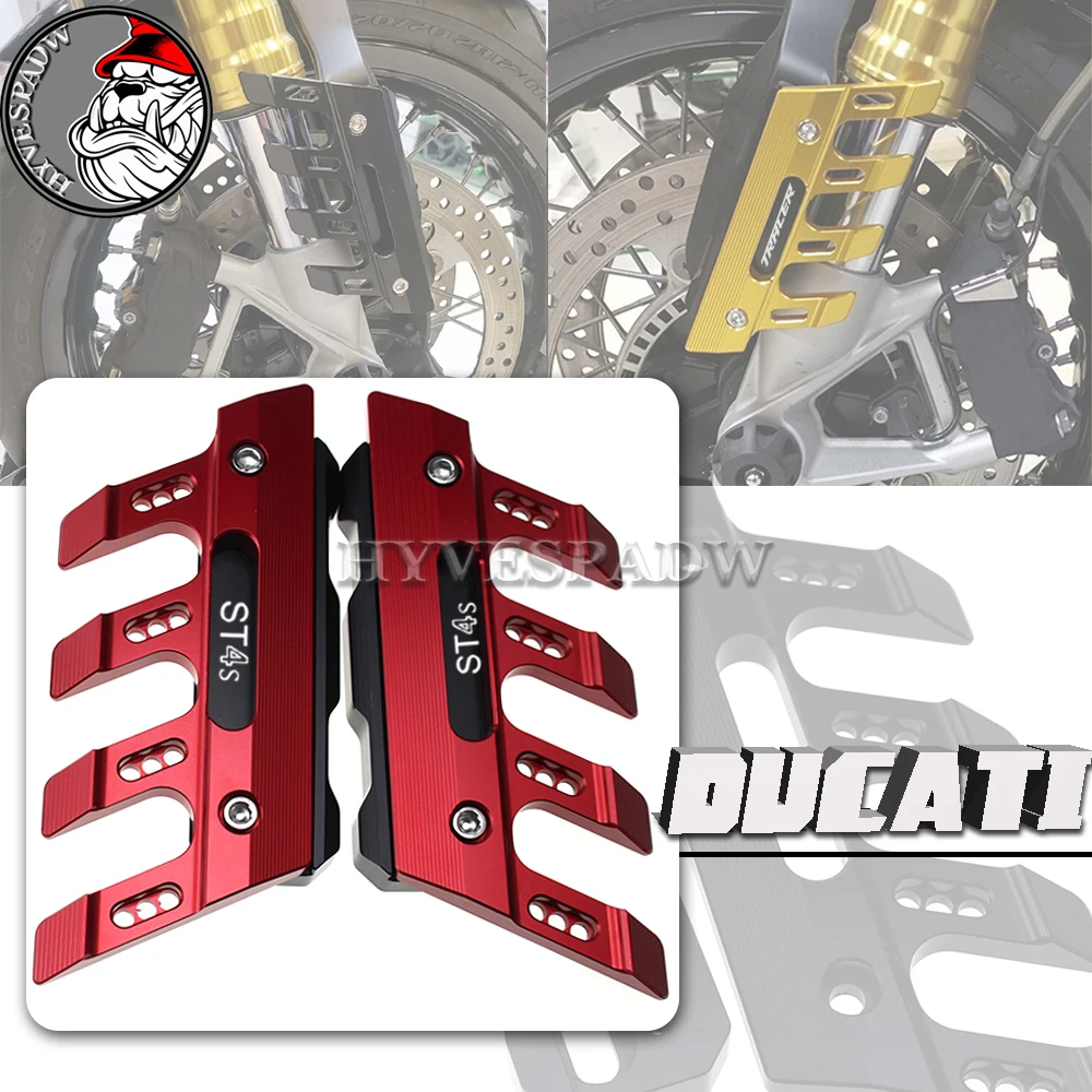 

Аксессуары для мотоциклов DUCATI ST4S ABS CNC с логотипом, брызговик, Боковой защитный блок, переднее крыло, противоударный слайдер