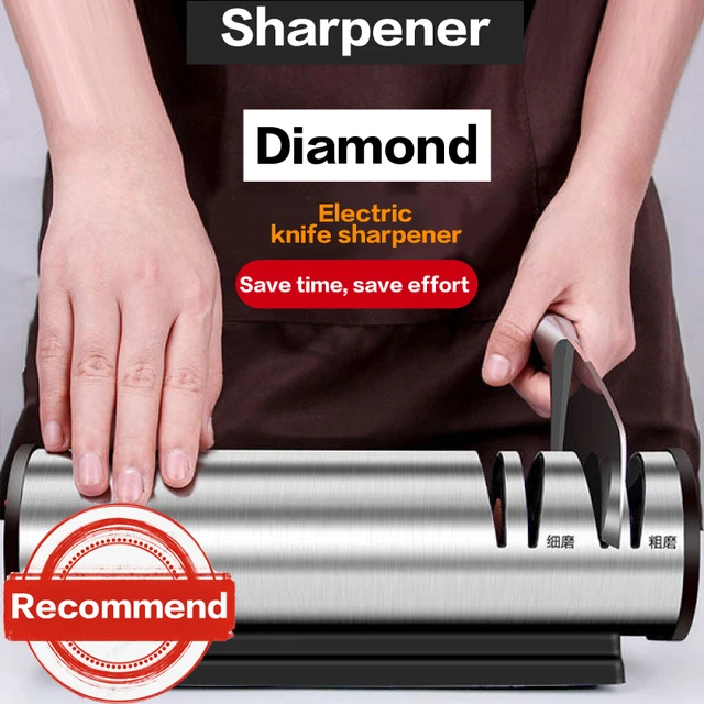 Drum sharpener Rolling Knife Sharpener Whetstone Sharpening System Have  Polishing Diamond Tumbler - AliExpress