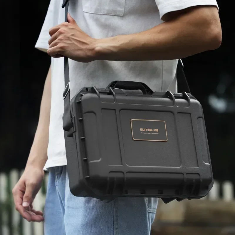 Large Capacity Waterproof Suitcase For DJI Neo Case Storage Bag Safety Hard Travel Portable Box Accessories