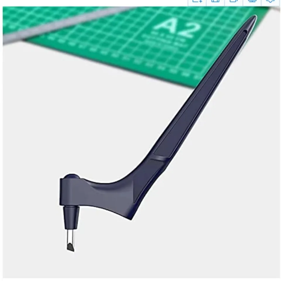 1 قطعة أدوات القطع الحرفية للحرف الورقية مع مسطرة...