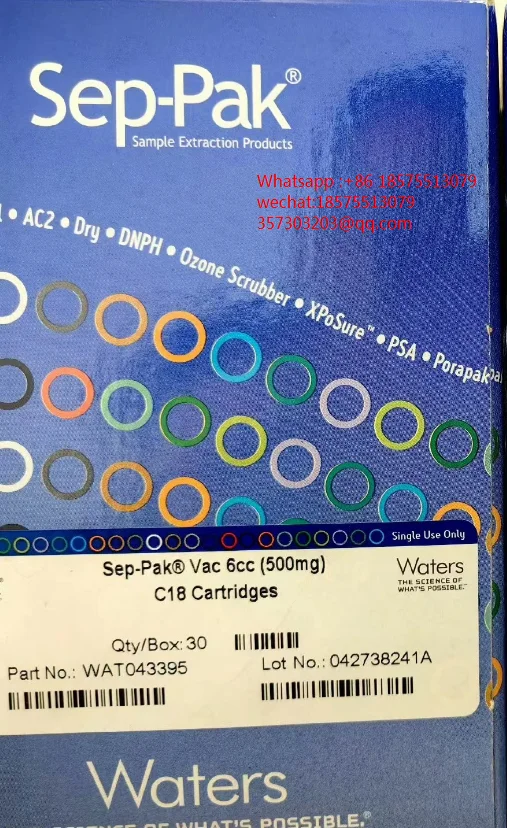 

For Waters WAT043395 Solid Phase Extraction Column, Sep-Pak Alumina B 6cc Vac Cartridge,500mg C18 Sorbent Per Cartridge 1 Piece