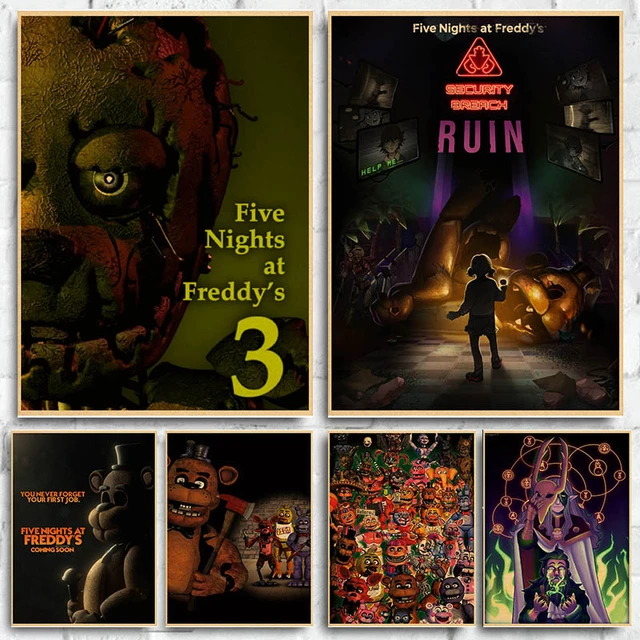 Poster Five Nights At Freddys - Group