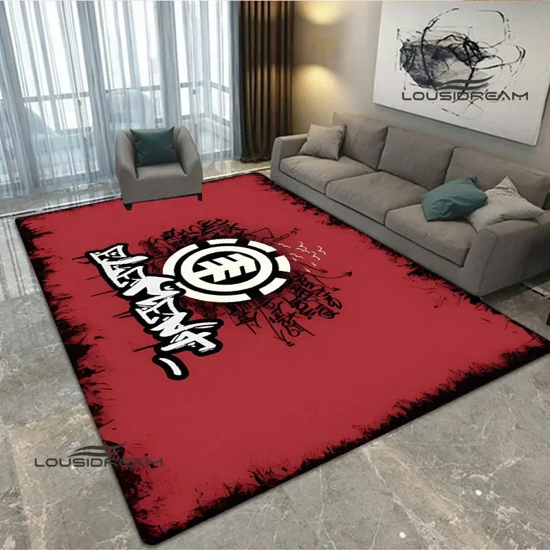 3D E-Element skateboard printed carpet non-slip carpet bedroom decor outdoor rug Yoga mat bedroom decoration birthday gift