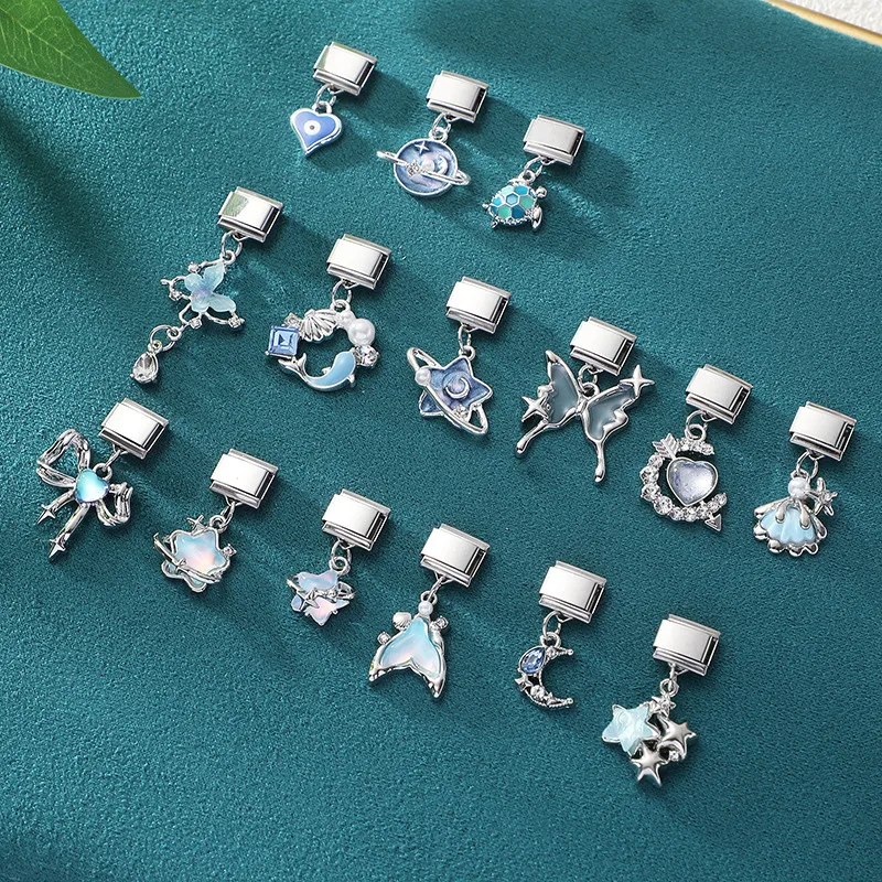 No Brand Stainless Steel Charms(Fashion,Retinal,Sulement)
