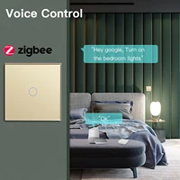 BSEED Zigbee Touch Switches 1/2/3Gang 1Way Smart Light Switch Sensor Wall Switches Tuya Control Smart Life APP Google Alexa - Image 5