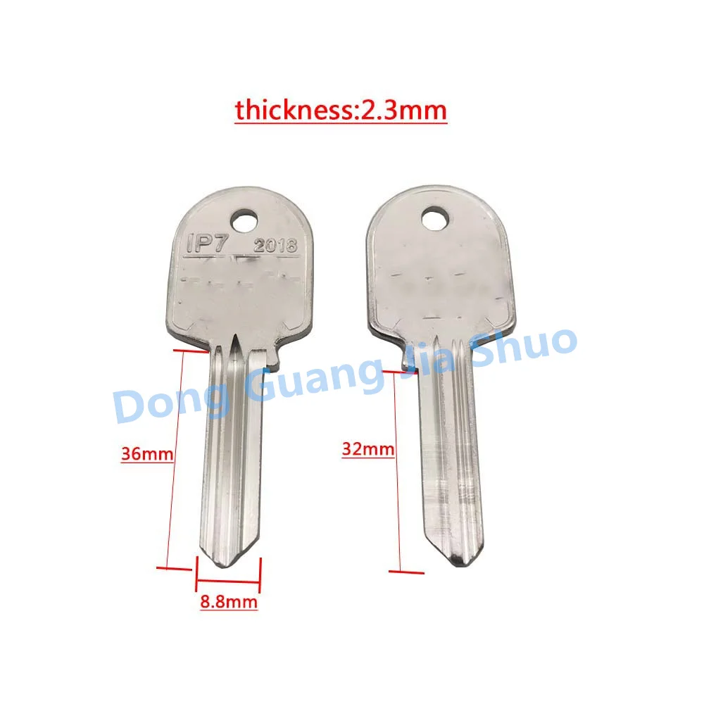 IP7 IP3 IP8key Embryo Key Australian Heteromorphic Multi-slot Key Embryo Random Hip By Copper or Stainless Steel 5PCS