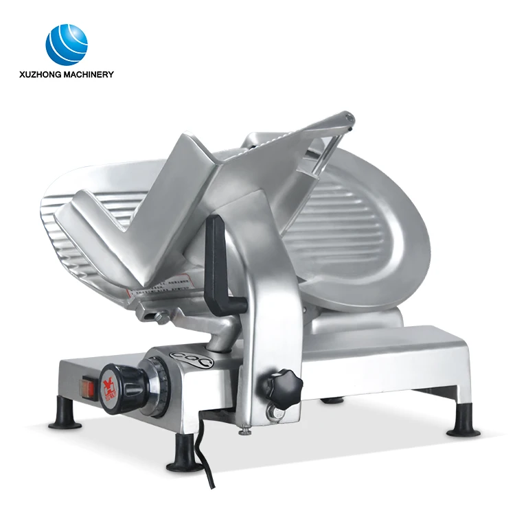 Semi-automatic Meat Slicer Commercial Electric Frozen Meat Slicer Roll Slices Cutting Machine Home Automatic Fresh Meat Slicer