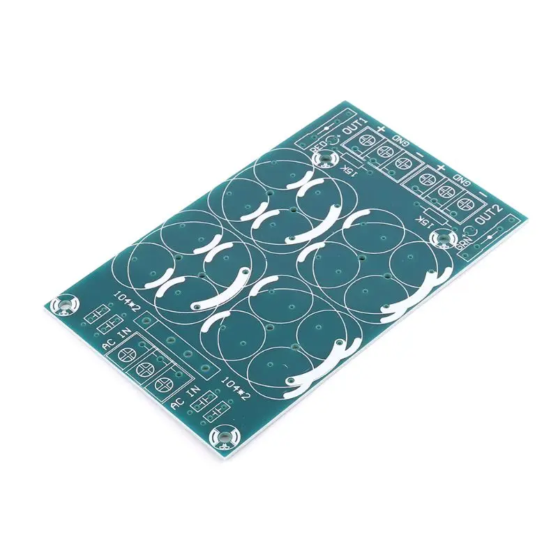 Rectifier Filter Power Supply Board Dual Power Parallel Output PCB Bare Board Printed Circuit Board