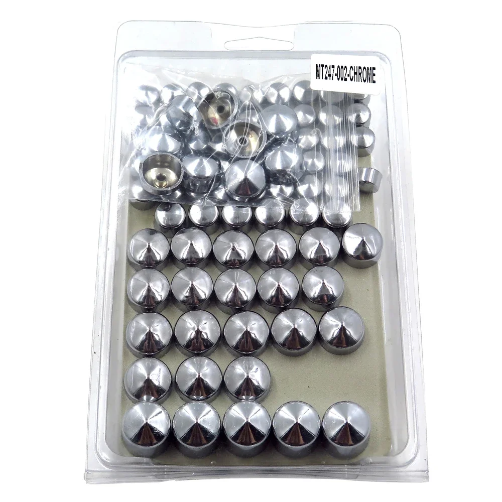 Chrome Bolts Toppers Caps For Harley Davidson 1996-2006 Road King Twin Cam FLH Model Aftermarket  Motorcycle Parts