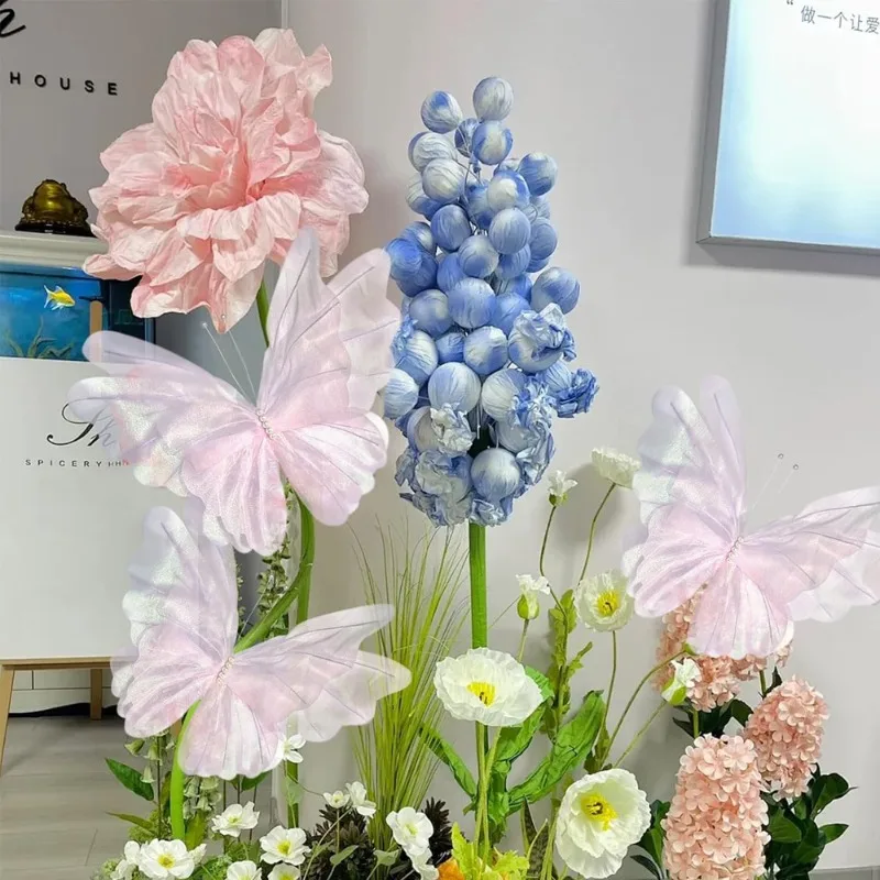 Giant Pastel Butterfly Decoration for Celebrations and Events