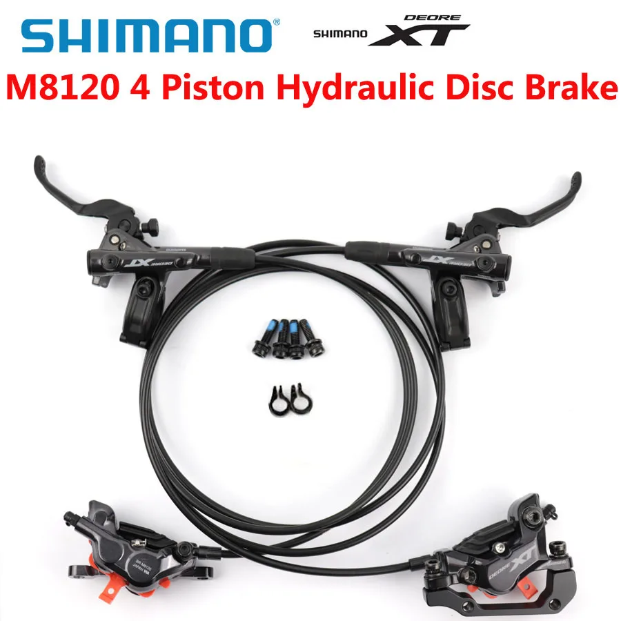 パーツ SHIMANO BL-M8100 BR-M8120 DEOREXT 4 シマノ DEORE XT M8120 ブレーキ 4ピストン MTB 油圧ディスクブレーキ